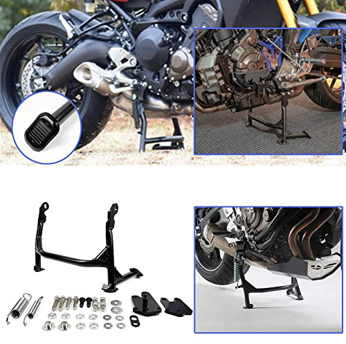 Lorababer Cavalletto Centrale per Moto da Corsa Supporto per Cavalletto Sollevabile per Parcheggio Cavalletto Centrale Solido Per MT07 FZ07 FZ MT 07 MT-07 FZ-07 Tracer 700 2013-2020