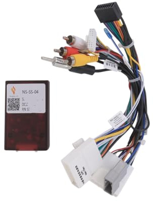 16pin Car Stereo Radio Power Wiring Harness Canbus Box for Nissan X-Trail Teana Navara Qashqai Sentra Support Factory Bose Amplifier OEM Backup Camera