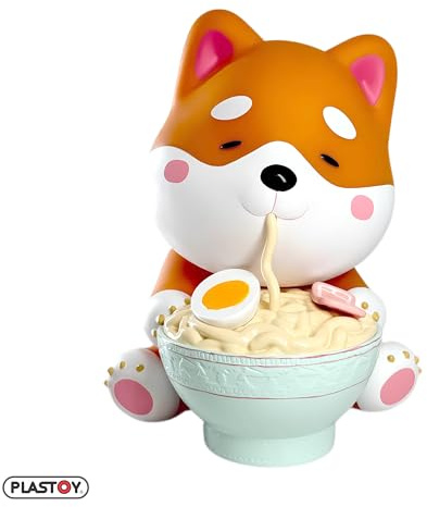 Plastoy Mogu Pets Figur Shiba Ramen - Kunststoff - 15 cm