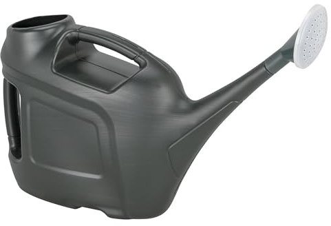 Watering Cans With Sprinkler Heads Lightweight Durable With Handles Indoor & Outdoor Use Watering Outdoor Plants, Tubs, Pots & Hanging Baskets (Green, 6 Litre - With Sprinkler Head)