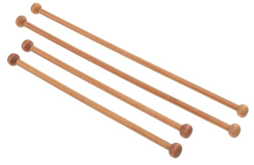 HOMOCONO 4stücke Teiliges Holz-wandbehangstangen Für Wandteppiche Makramee Und Knüpfbehänge Natürliche Holzstäbe Einfache Montage Langlebig Und Umweltfreundlich Zur Dekoration Von Wohnräume
