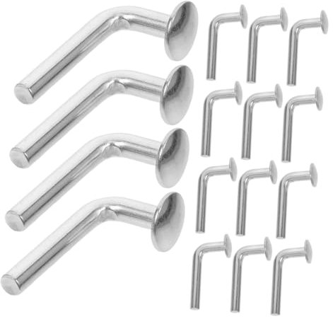 VALICLUD 80pezzi Perni Di Sicurezza Forma Di Zincati Per Bulloni Per Impieghi Gravosi Accessori Per Scaffalature Per Pallet Perno Di Bloccaggio Blocco Del Gancio Ferramenta Di Fissaggio