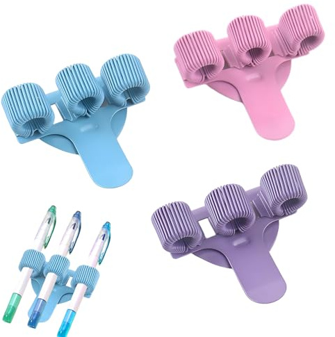 afhgdjr 3 Pcs Porte Stylo Infirmière,Porte-carnets adaptés aux Uniformes des Médecins et des Infirmières,Compatible avec la Majorité des Tailles de - Confortable et Écologique (Bleu, Rose, Violet)