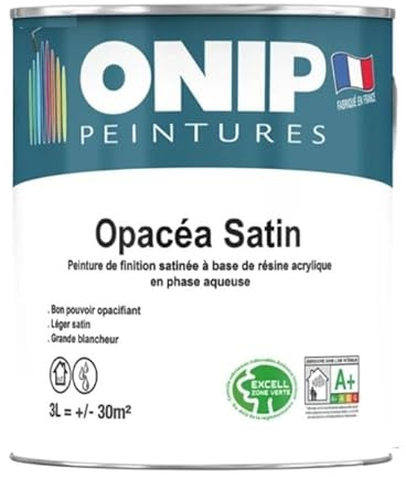 ONIP PEINTURE INTERIEURE OPACEA SATIN 3L