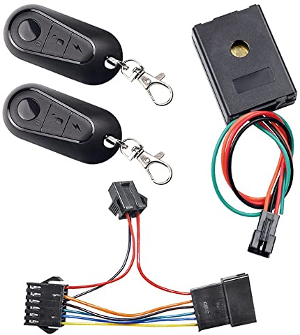 Lafeier Système d'alarme pour vélo électrique 36 V 48 V 60 V 72 V avec double interrupteur pour vélo électrique moto scooter contrôleur sans balais