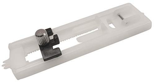 ZickZackNaehmaschine Knopflochschiene Knopfloch Nähfuß für Carina, Lidl, Aldi, FIF, TCM, Silvercrest, AEG, Privileg, Medion Janome, Veritas, Toyota, Quasatron, Amysa, Singer und W 6 Nähmaschine