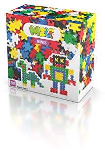 Meli Minis 200 | 200 Bunte Steckbausteine für kreative Kinder ab 3 Jahren | Lernspielzeug für Mosaike, Figuren & 3D-Modelle | Fördert Motorik & Fantasie | Kompatibel Sets