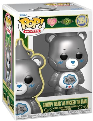 Funko POP! Movies: Wicked - Care Bears: Grumpy Bear as Tin Man | Official Merch - Collectable Vinyl Figurine for Shelf Display - Birthday Gift Idea for Fans and Collectors