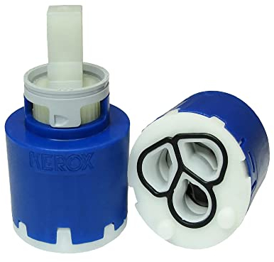 Kerox NKJ35A Einhebel-Wasserhahn-Kartusche, Ersatzpatrone mit rechter Drehung, Reparaturset für Kerox Einhebel-Wasserhahn, 35 mm
