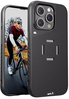 Mous - Intralock Handyhülle für iPhone 15 Pro Max - MagSafe kompatibel mit IntraLock-Technologie für mechanische Montage