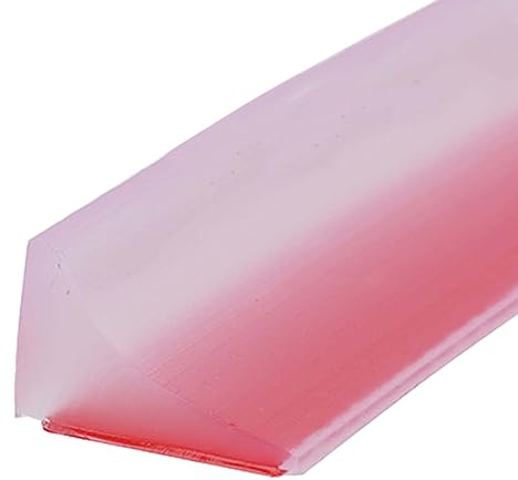 2M Silicone Doccia per Barriera Acqua, Guarnizione Porta Autoadesiva, Striscia di Tenuta di Separazione Asciutta e Bagnata per Soglia (Trasparente)