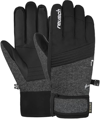 Reusch Fergus Gore-Tex - Guantes de Invierno Unisex, Impermeables, Resistentes al Viento y Transpirables, Guantes de Nieve, Guantes de esquí para Hombre y Mujer