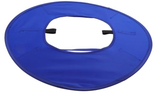 Cabilock Visera Solar para Casco de ala Completa en Oxford Azul, Transpirable y Adaptable para Protección Solar en Celebracion Verano al Aire Libre