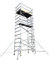 Aluminium Industrial Scaffold Tower Double Width (1.45m) x 1.8m Long x 4.7m Working Height