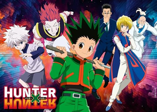 Ravensburger 12001280 - Hunter X Hunter - pussel 1000 bitar - pussel för vuxna och barn från 14 år och uppåt, anime pussel