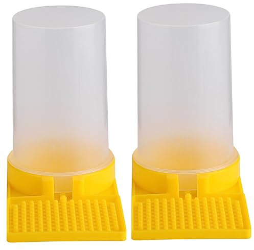 Milisten 2stücke Bienentränke Für Bienenstöcke Wiederverwendbare Wasserschalen Für Fütterung Von Bienen Für Imkerbedarf Und Effektive Bienenpflege