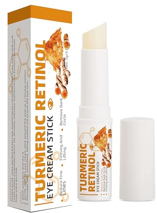 paminify Augenbalsam mit Retinol und Kurkuma, Stocking Stuffers Augenbalsam, feuchtigkeitsspendend für Augenringe, Falten und Sichtbarkeit