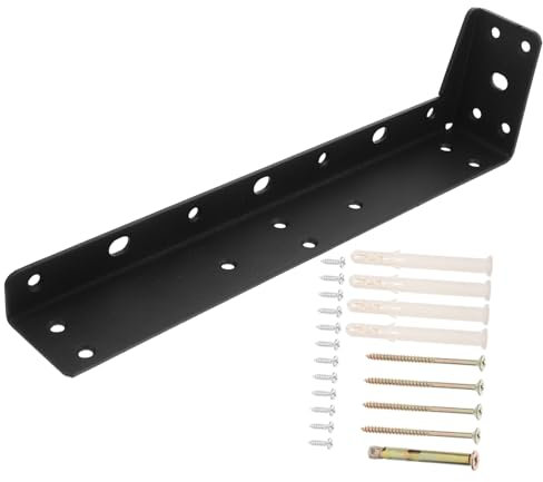 SHINEOFI Support Murale Étagère Flottante Fixation Robuste pour Meubles de Salle de Bain et Téléviseur Installation Facile Charge