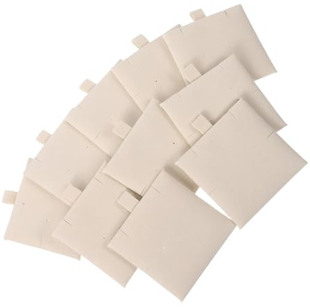 Cabilock Lot De 10 Plateaux De Présentation Pour Boucles D'Oreilles Organiseur De Bijoux Inserts Pour Tiroirs À Bijoux Plateaux Pour Boucles D'Oreilles Coussinets Pour Sacs À