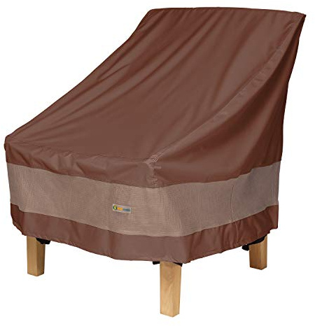 DUCKCOVERS Ultimate Waterproof Patio Lounge Chair Cover, All Weather Protection, Durable Outdoor Lawn Patio Furniture Covers, 32W x 37D x 36H inch, Patio Chair Covers for Outdoor Furniture