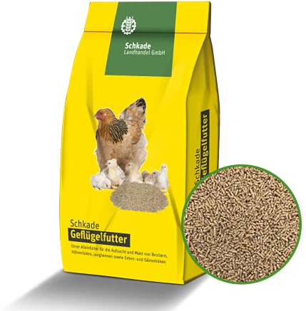 Schkade Landhandel GmbH Legefutter für Enten und Gänse, 3 mm pelletiert, 25 kg