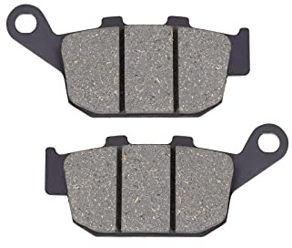 AHL-Motocicletta Pastiglie freno Posteriore per NX 650 J/K/L/LII/M/N/P/R/S/T Dominator 1988/XL 650 VY/V1-V7 Transalp 2000-2007/XF 650 V/W/X/Y Freewind 1997-2002/XRV 750 L/M/N/P/R/S/T/V/W/X/Y 1990-2003