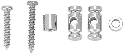 2Pcs Gitarren Saiten Halter, Rollen-Schnur Treen-Halter mit Schrauben für E-Gitarre