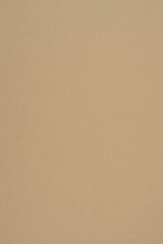 Netuno 100x Tonpapier Braun DIN A4 21 x 29,7 cm 140g Woodstock Noce buntes Bastelpapier durchgefärbt Farbpapier Recyclingpapier Öko-Papier recyceltes Naturpapier farbig bedruckbar zum Basteln