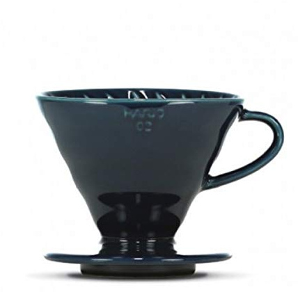 Kaffeefilter/Handfilter V60 aus Porzellan Größe 02 Indigo Blue von HARIO