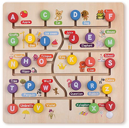 Boxiki kids - Tabellone didattico Montessori (Lavagna delle Lettere)