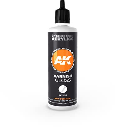 AK-Interactive 3rd Gen Gloss Varnish 100ml - Model Building Paints and Tools # 11239