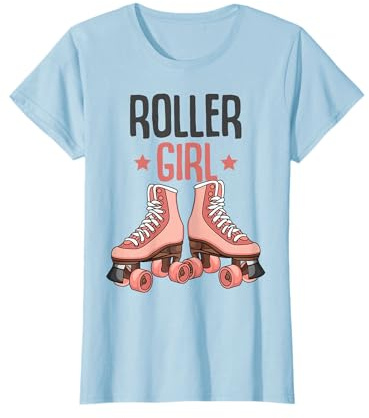 Rollschuhe Roller Girl Roller Skates Rollschuh Mädchen T-Shirt