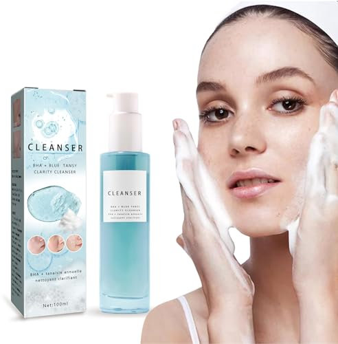 Purifying Facial Cleanser Limpiador Facial Gel de Lavado Diario Crema Gel Mousse Limpiador Facial para una Limpieza Facial y Profunda de los Poros, 100ml