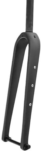 Federgabel Cyclocross-Fahrrad, Vollcarbon, ultraleicht, Rennrad-Gabel, 100 mm, Carbon 700C, 1-1/8 Zoll, gerades/konisches Rohr, Scheibenbremse, Vorderradgabel Fahrradgabel(Matte straight tube)