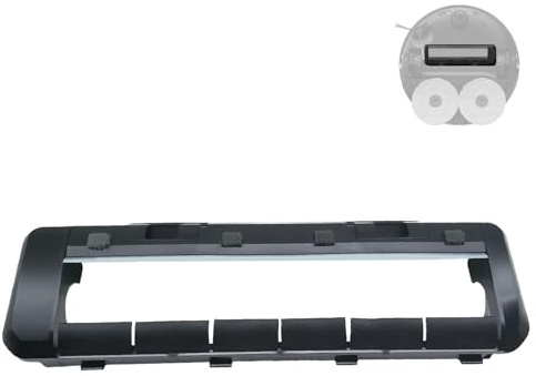 Hauptbürstenabdeckung Ersatzteile für Xiaomi X20+, für Dreame L10s Pro Ultra Heat/X40 Master/X40 Ultra/L10s Pro Gen 2/L10s Ultra/L20 Ultra/L40 Ultra, Roller Brush Cover Zubehör Kit (Schwarz)