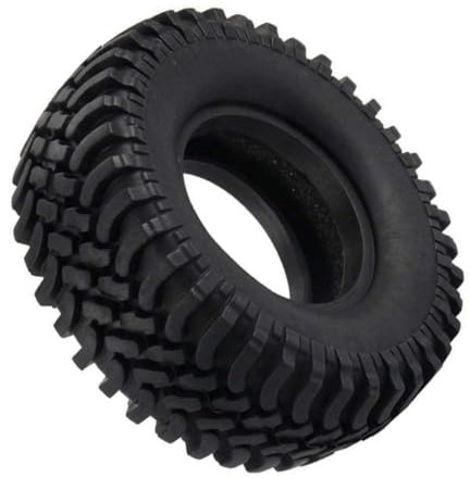 MOLUCKFU Autoreifen Aus Gummi Für Modellautos Schwarz Geeignet Für Raupenauto Crawler Gute Haftung Untergründen Einfach Anpassbarer Luftdruck