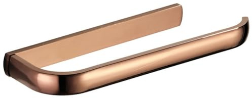 Usopu Luxuriöses Rosegold Handtuchstange Kurz Wandmontage Messing Handtuchring