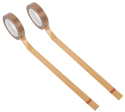 HAWILLOSCH 2rollen Hochtemperaturband Ptfe-band Vakuumiergeräteband Isolierband Ptfe-dichtungsband -klebeband Für Versiegeler Und Lebensmittel-vakuumversiegelungsband