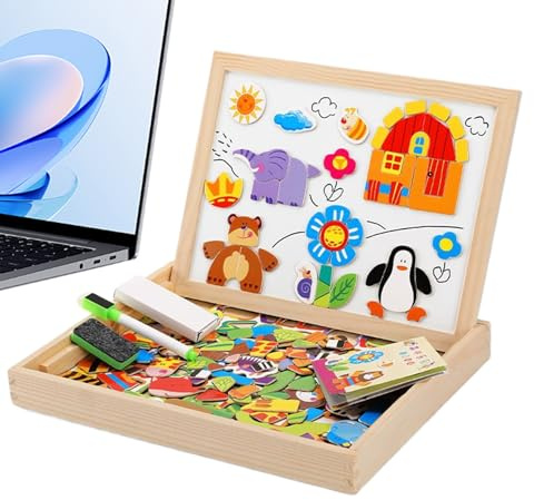 lavagna magnetica per bambini, bambino tavolo da disegno in legno, lavagna disegno scrittura apprendimento educativo per scuola materna