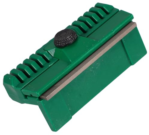 Tofficu Outil d'Affûtage de Guide-Chaîne pour Tronçonneuse, Lime Courte Plate en Acier, Accessoire de Réparation Compact et Portable, Adapté à L'Entretien Rapide du Rail de Guide, Outil