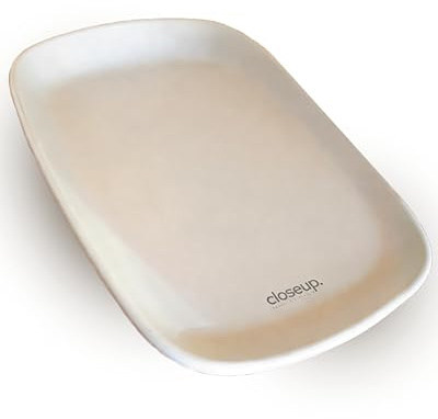 Close Up Baby Changing Tray 60 x 34 cm Made of EVA Plastic - Soft Padded, Non-Slip with Nubs, Raised Edge & Fall Protection - Easy to Clean, Non-Toxic, Ideal for Chest of Drawers and on the Go