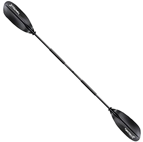 SeaSense XTreme 2 Kayak Paddle, Black, 96” - Fiberglass Reinforced Nylon Blades, 2-Piece Construction - Great for Sport, Sea, Whitewater, Recreational & Fishing Kayaking