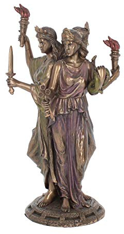 Nemesis Now Hecate Goddess of Magic Figurine, Bronze, 21cm, Marrón, Marrón, Marrón, Marrón, Marrón, Marrón, Marrón, Marrón, Marrón, Marrón, Marrón, Marrón, Marrón, Marrón