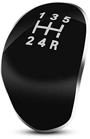 Bediffer Manuale 5 Marce Leva Pomello, pomello del cambio e copri tappo a sfera compatibile con Focus