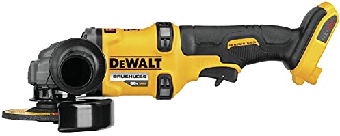 DEWALT DCG418BR 60V MAX Lithium-Ion Brushless 4-1/2 in. to 6 in. Cordless Grinder with Kickback Brake (Tool Only) (Renewed)