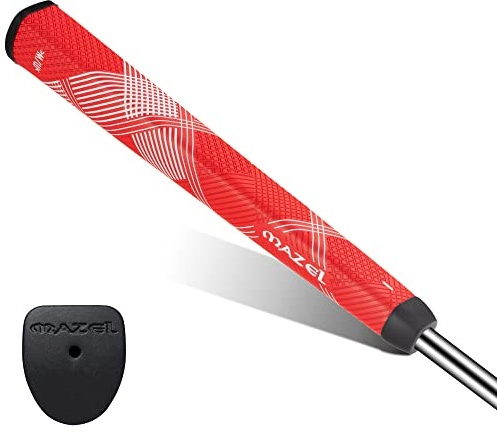 MAZEL Ultra Light Golf Putter Grip for Men, Non-Slip Pattern, Comfortable Feel and Excellent Push for Golfer