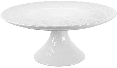 Zerodeko Vassoio in Ceramica Per Torte e Dessert Contenitore Per Snack e Frutta Secca Design Semplice e Pratico Per Uso Quotidiano