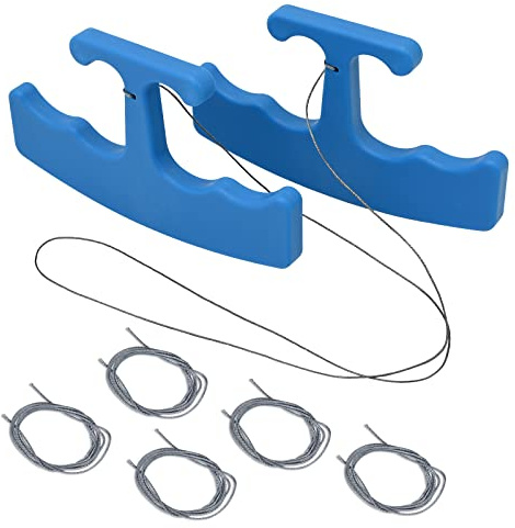 NEWISHTOOL PlateLine Entferner, Auto-Emblem-Entferner, Werkzeug zum einfachen Entfernen von Fahrzeug-Logos, Namensschildern, Abzeichen und Schildern aus Kunststoff, ergonomische Form, Vinylfolie