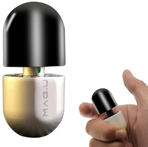 OBEST Magnetisches Schiebespielzeug, EDC-Metallschieber, Stressreduzierende Schiebeeier, Sensorisches Spielzeug für Autismus und Tdah, Schreibtischspielzeug für Erwachsene, für Freunde und Väter