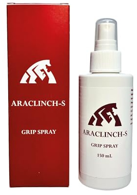 ARACLINCH - Spray Grip Padel för förbättring av handgrepp och spade – 150 ml – halkfri spraypadelgrepp, pol, tennis, fotbollshandskar, mintarom.